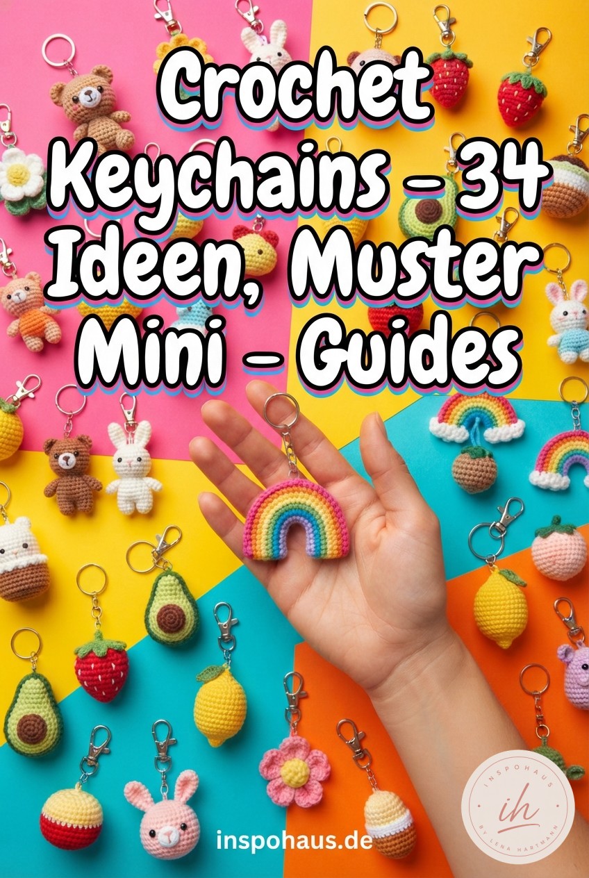 Crochet Keychains - 34 Ideen, Muster Und Mini - Guides