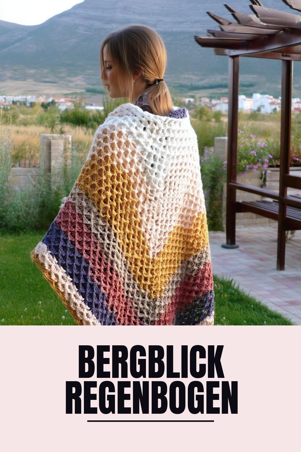 Bergblick Regenbogen