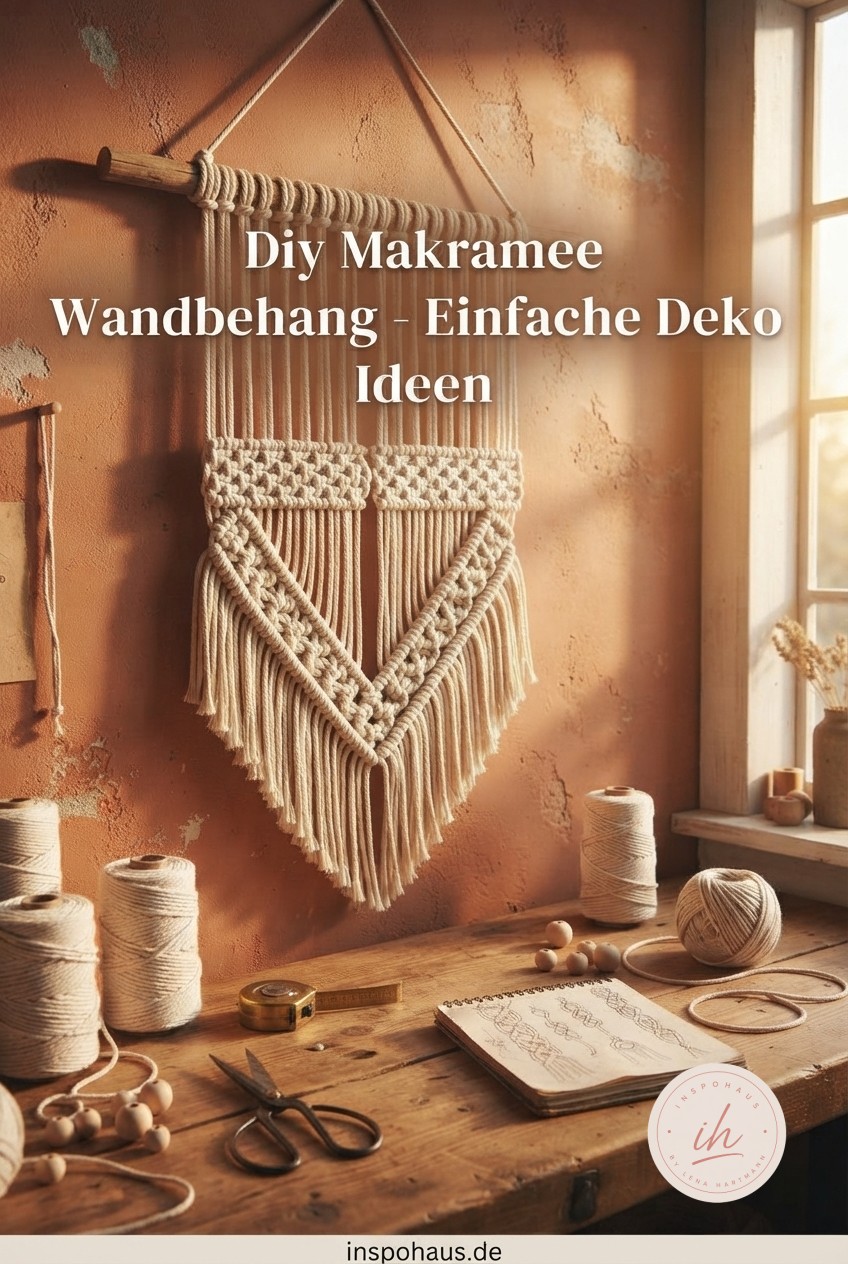 Diy Makramee Wandbehang - Einfache Deko Ideen