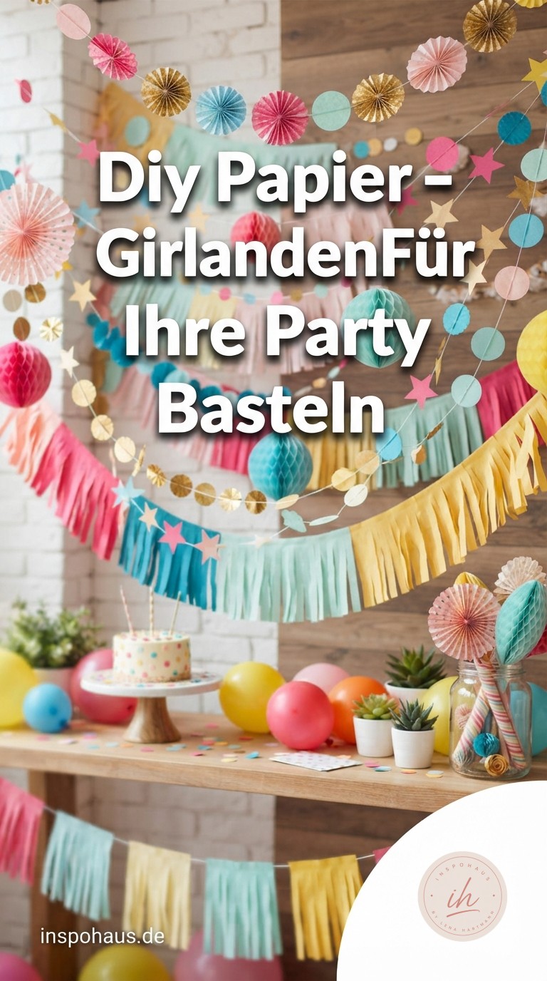 Diy Papier - Girlanden Für Ihre Party Basteln