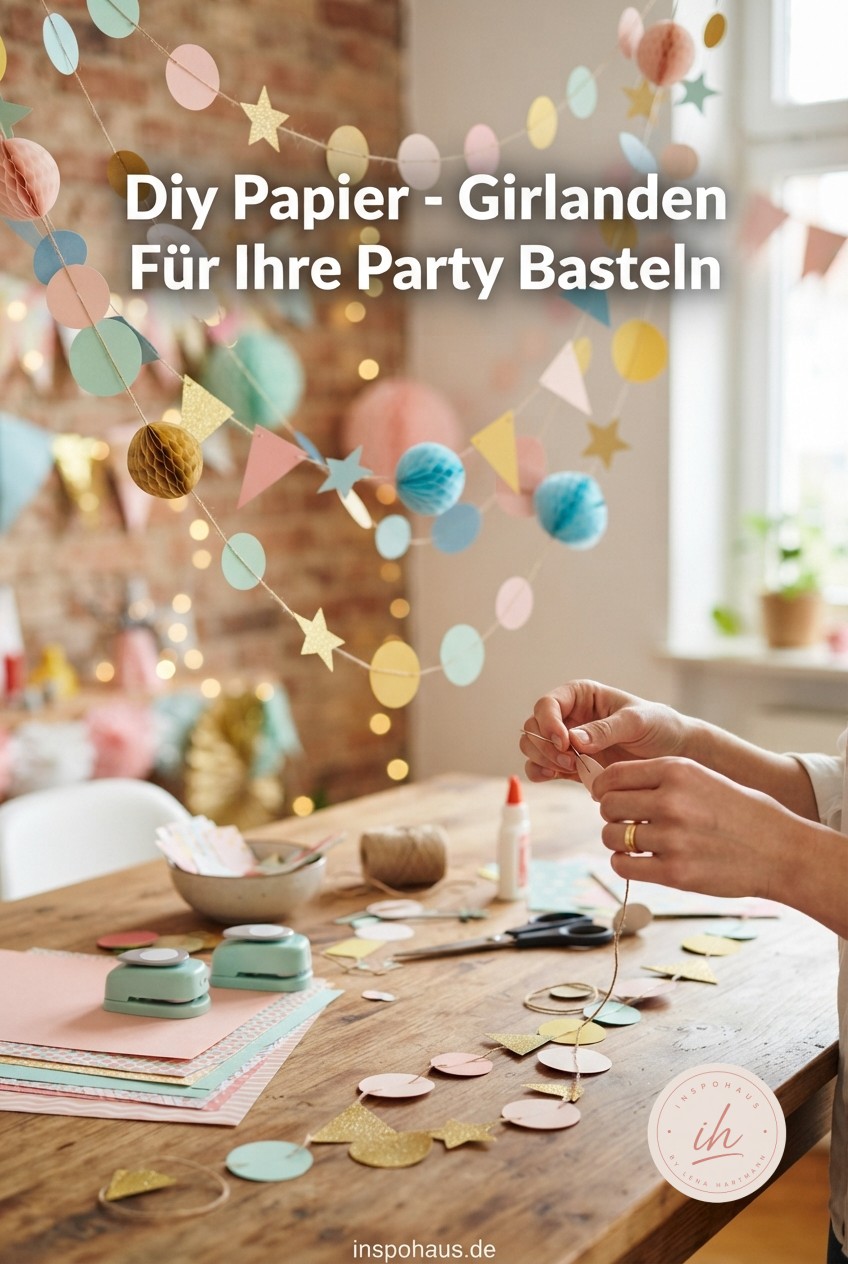 Diy Papier - Girlanden Für Ihre Party Basteln