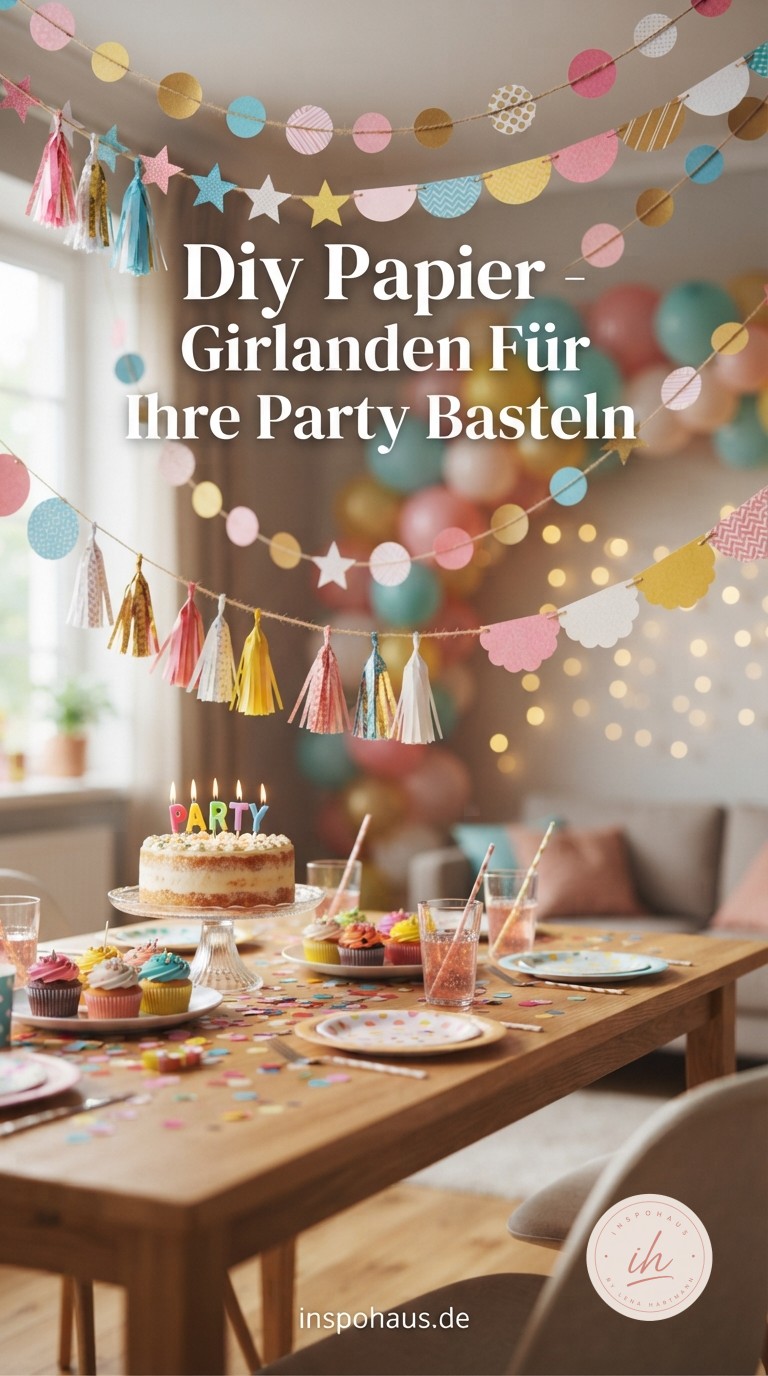 Diy Papier - Girlanden Für Ihre Party Basteln