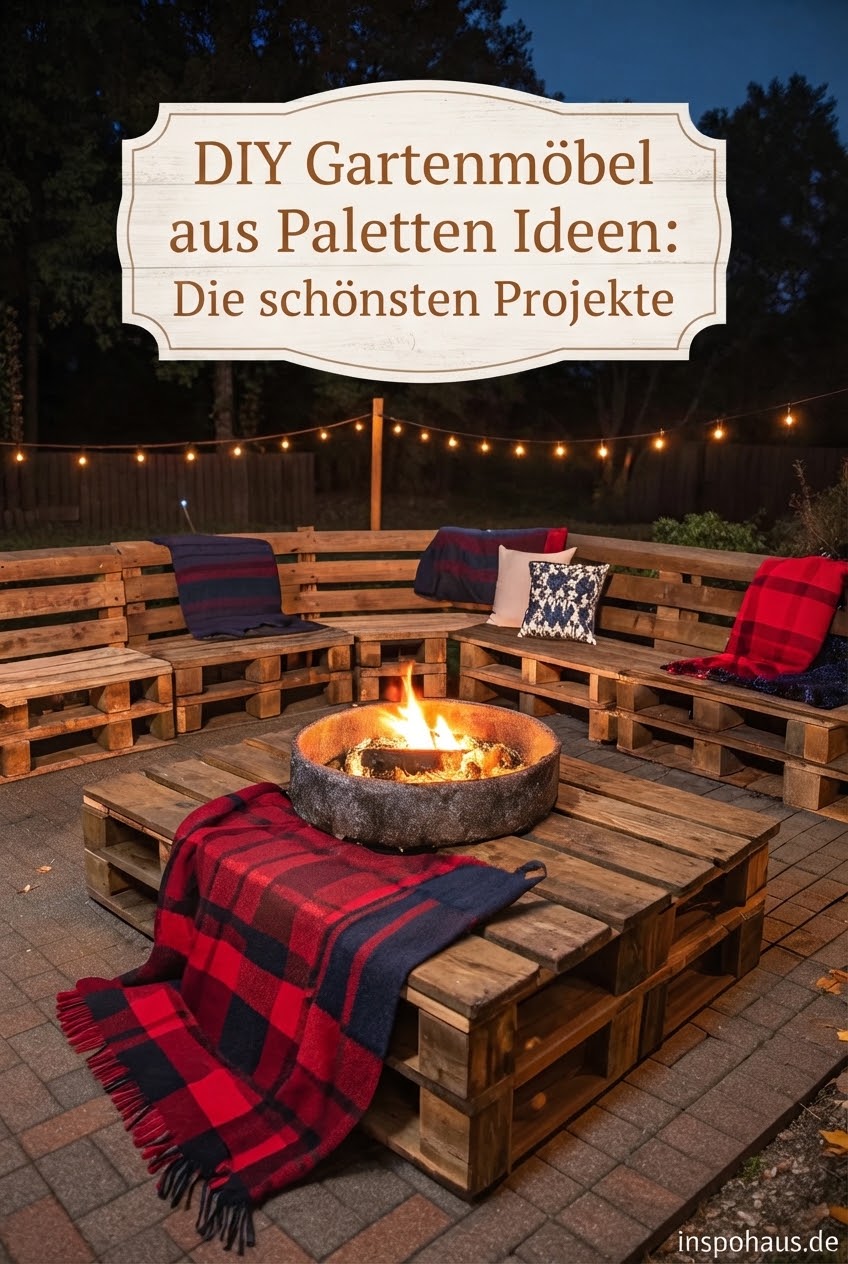 DIY Gartenmöbel aus Paletten Ideen: Die schönsten Projekte