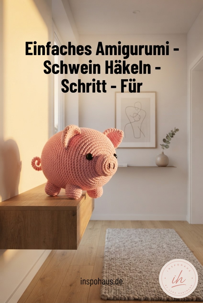 Einfaches Amigurumi - Schwein Häkeln - Schritt - Für -