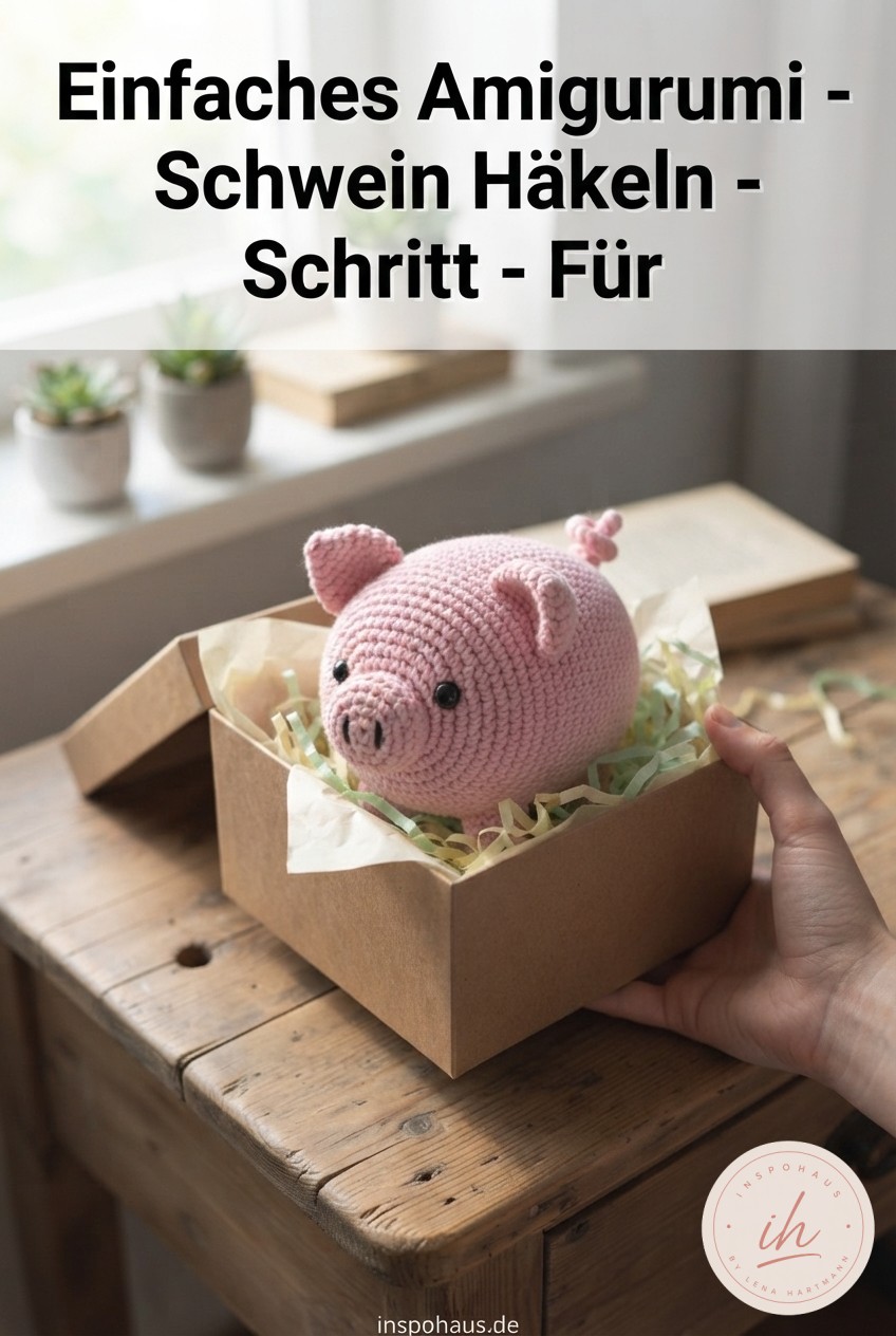 Einfaches Amigurumi - Schwein Häkeln - Schritt - Für -