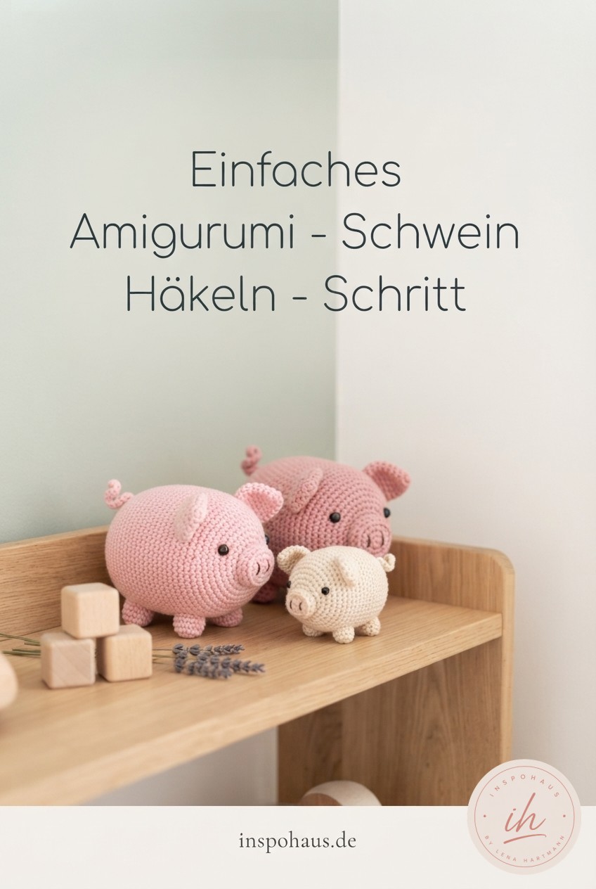 Einfaches Amigurumi - Schwein Häkeln - Schritt - Für -