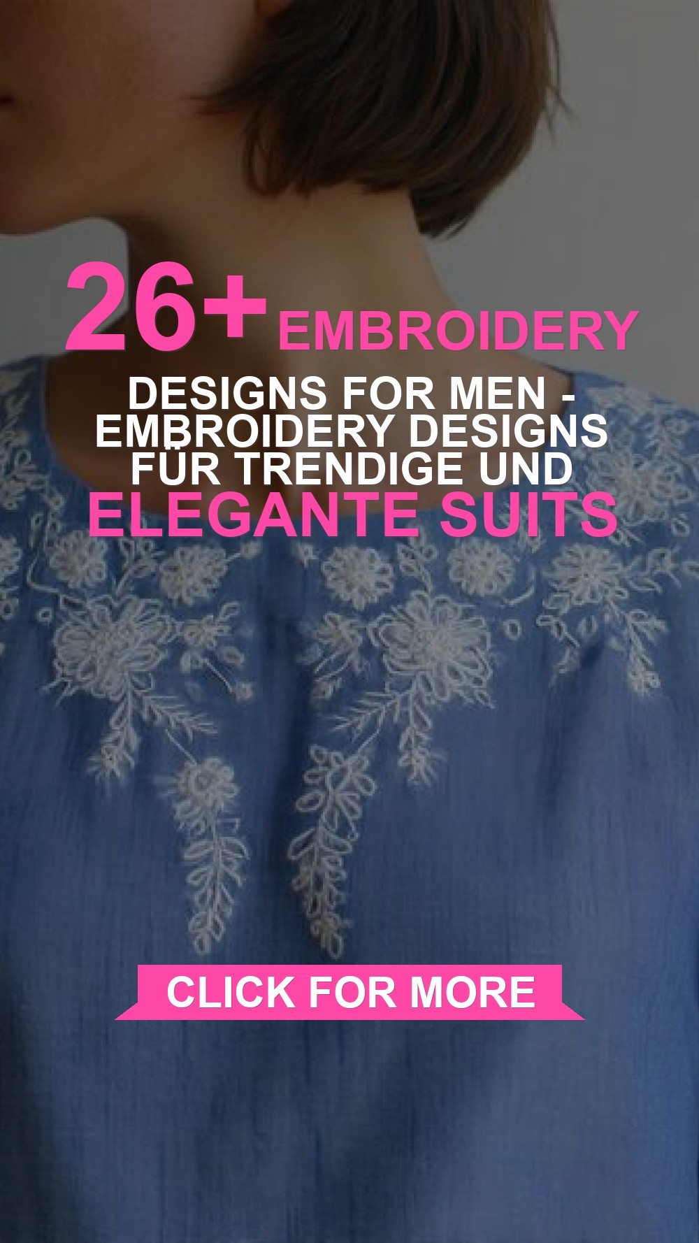 embroidery designs for men - Embroidery Designs für trendige und elegante Suits