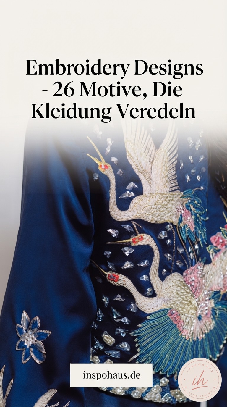 Embroidery Designs - 26 Motive, Die Kleidung Veredeln