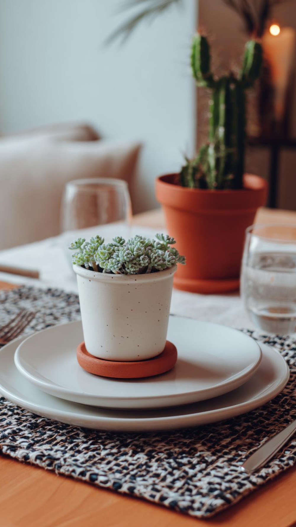 9 schicke Alltags-Dekorationen Esstisch