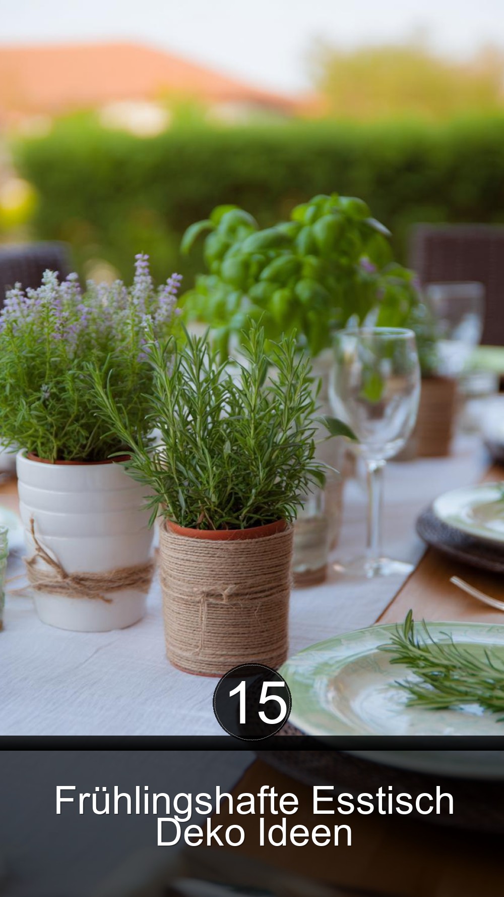 15 Frühlingshafte Esstisch Deko Ideen