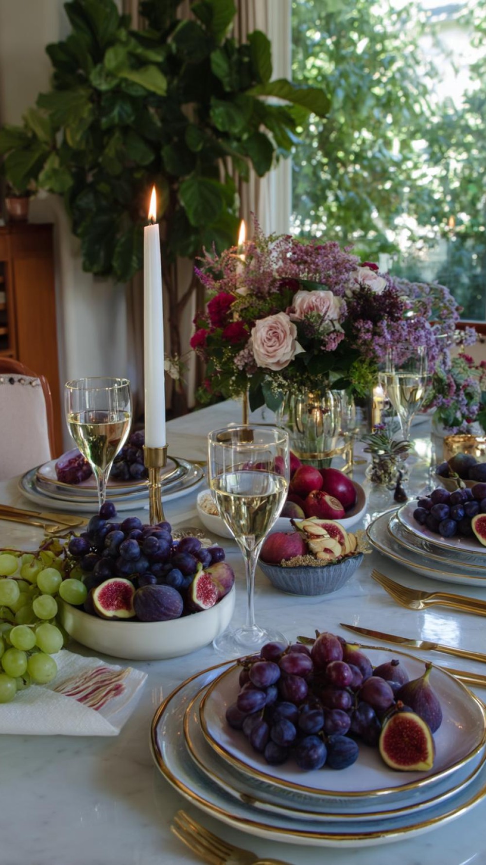 15 Herbstliche Esstisch Arrangements