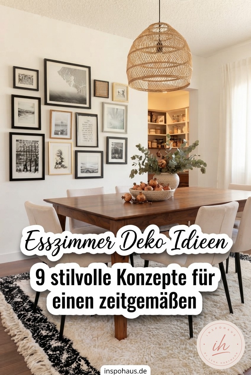 Esszimmer Deko Ideen Modern: 9 stilvolle Konzepte für einen zeitgemäßen Look