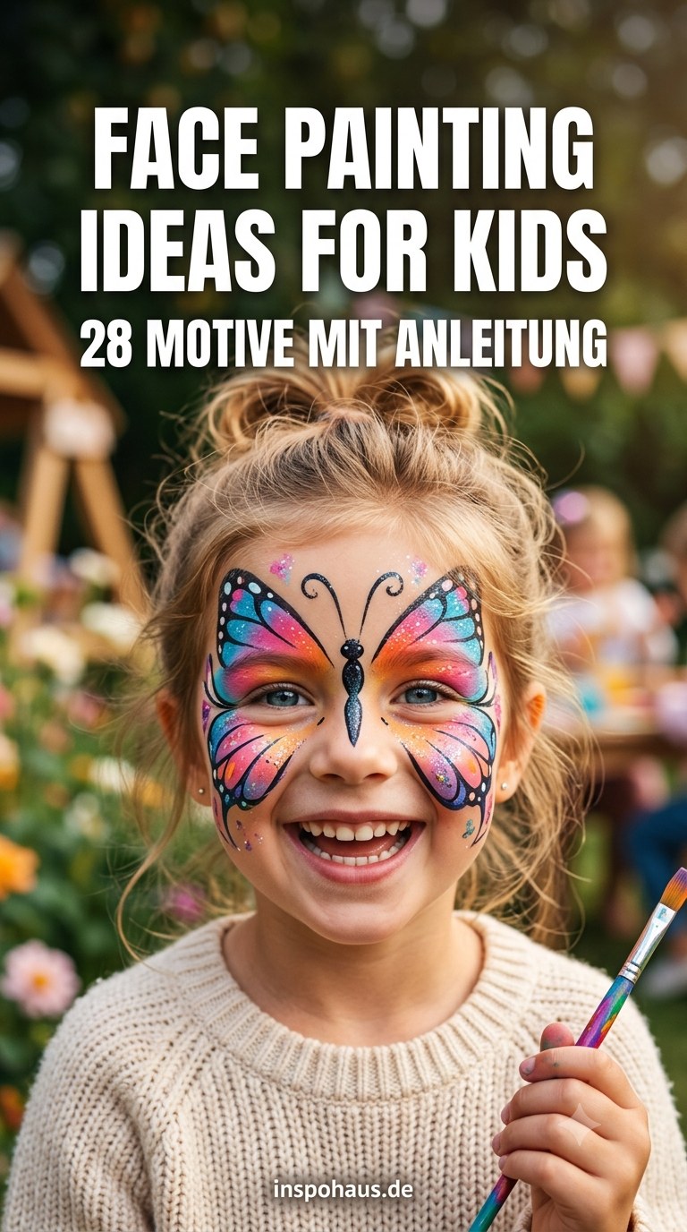 Face Painting Ideas For Kids - 28 Motive Mit Anleitung
