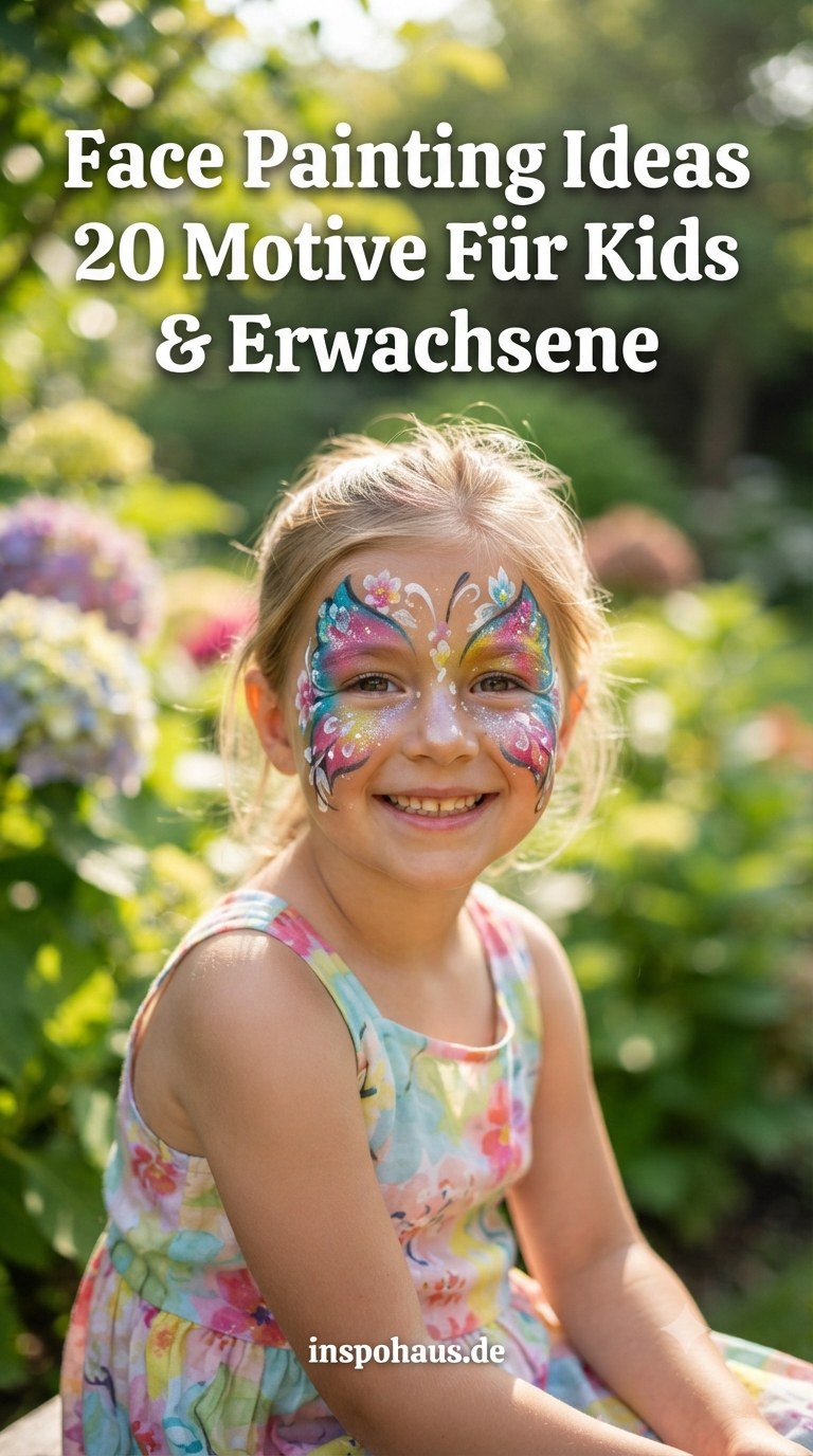 Face Painting Ideas - 20 Motive Für Kids & Erwachsene