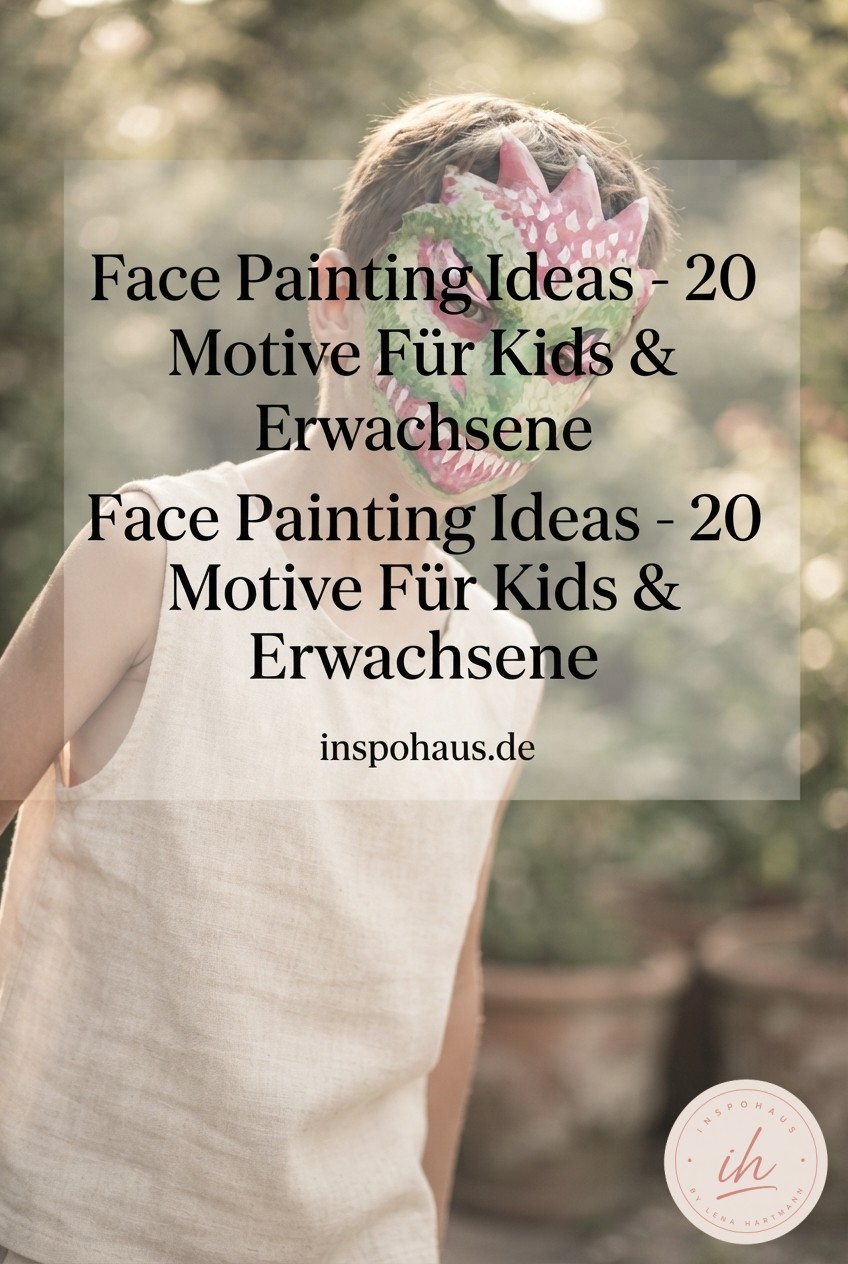 Face Painting Ideas - 20 Motive Für Kids & Erwachsene