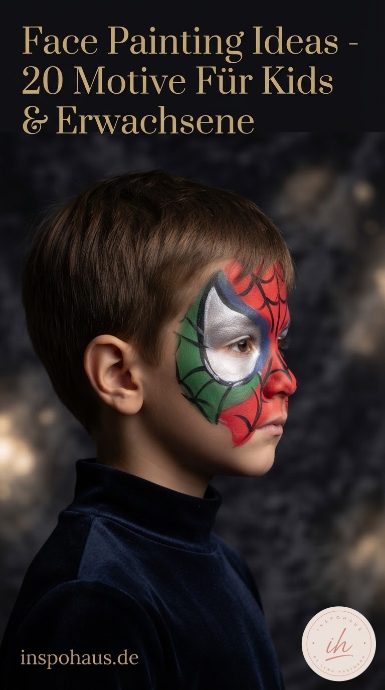 Face Painting Ideas - 20 Motive Für Kids & Erwachsene