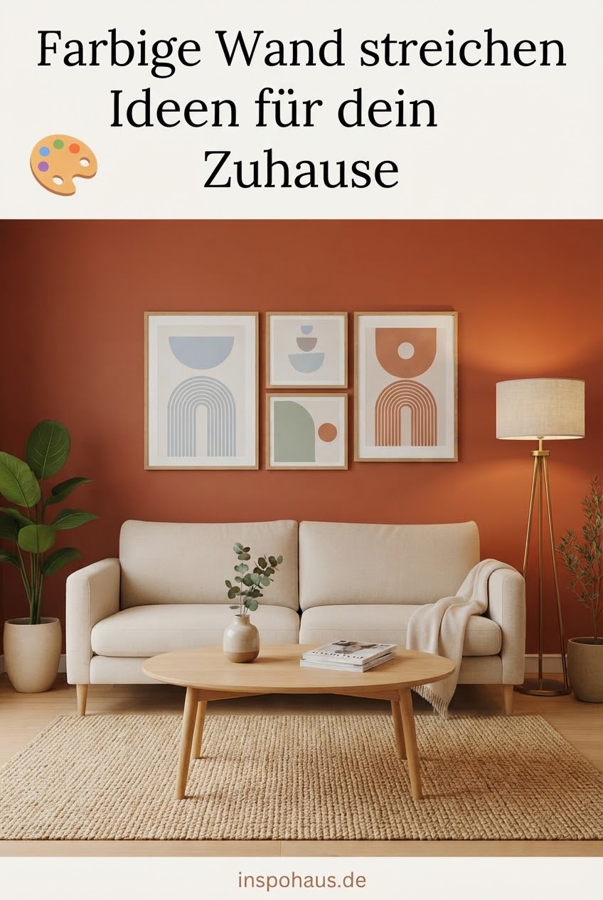 Farbige Wand streichen Ideen für dein Zuhause