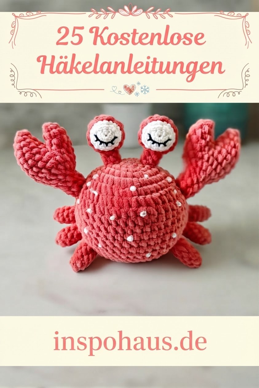 25 Kostenlose Häkelanleitungen