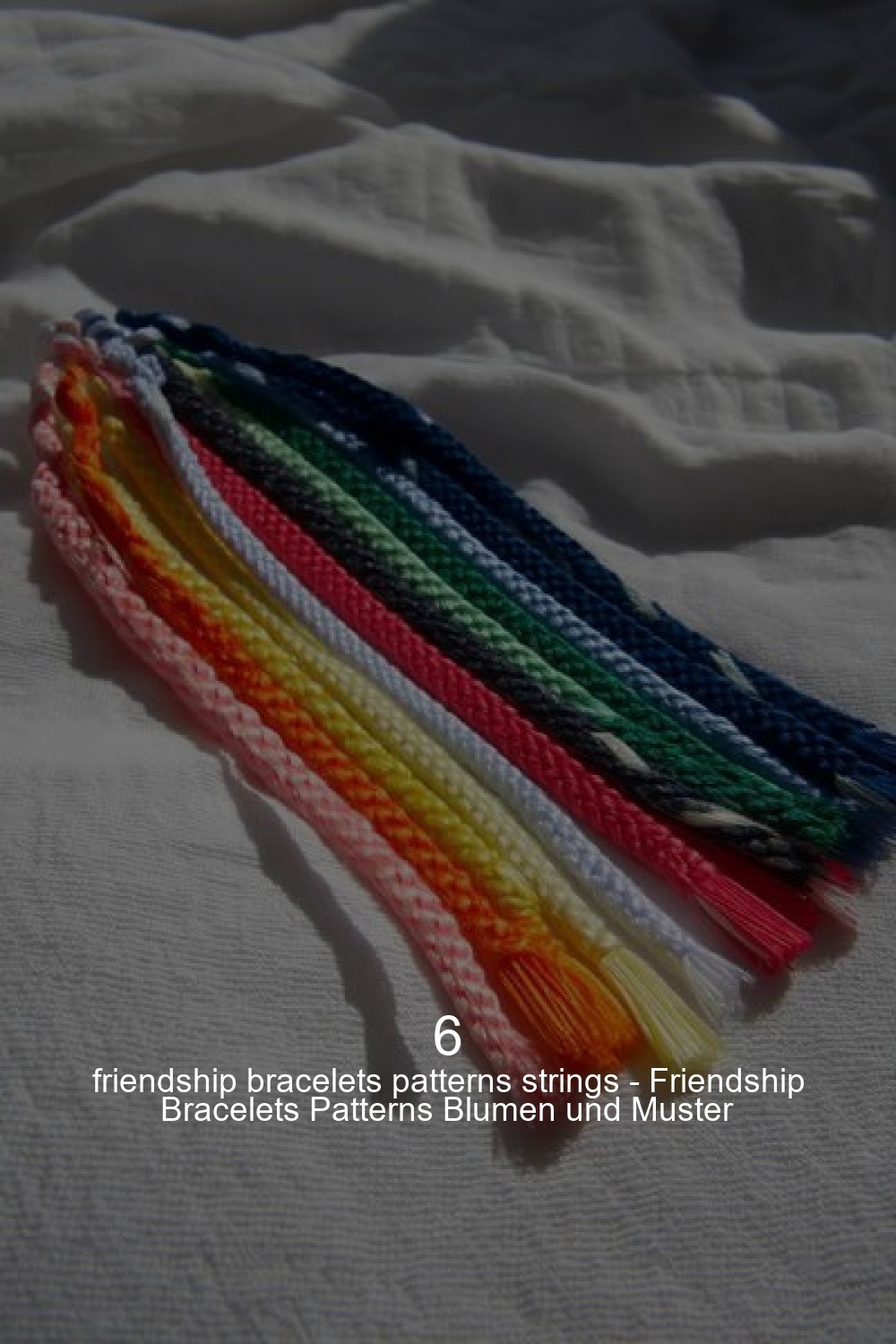 friendship bracelets patterns 6 strings - Friendship Bracelets Patterns Blumen und Muster