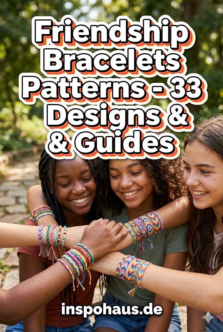 Friendship Bracelets Patterns - 33 Designs & Guides