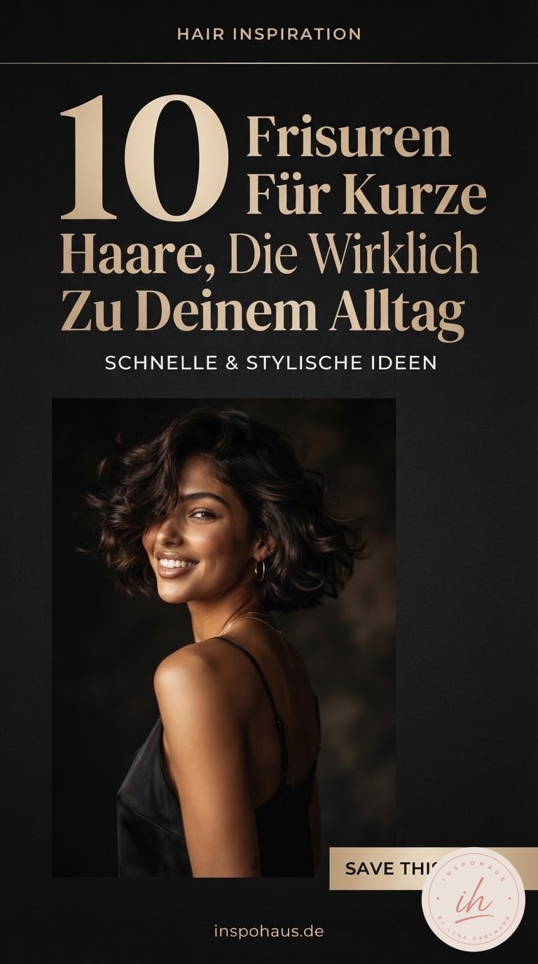 10 Frisuren Für Kurze Haare, Die Wirklich Zu Deinem Alltag