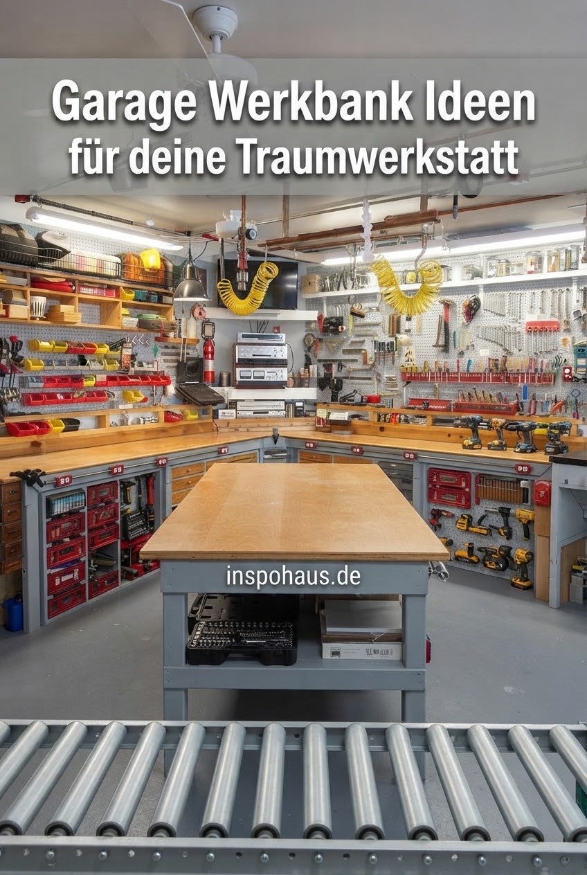 Garage Werkbank Ideen für deine Traumwerkstatt