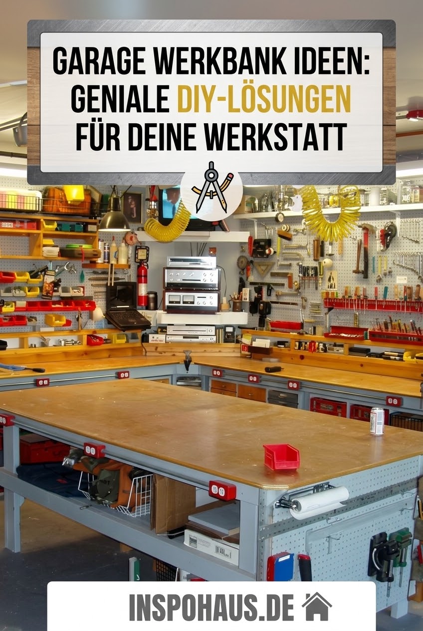 Garage Werkbank Ideen: Geniale DIY-Lösungen für deine Werkstatt