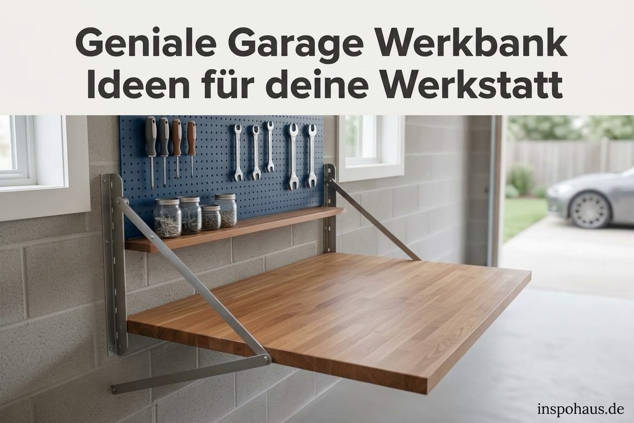 Geniale Garage Werkbank Ideen für deine Werkstatt