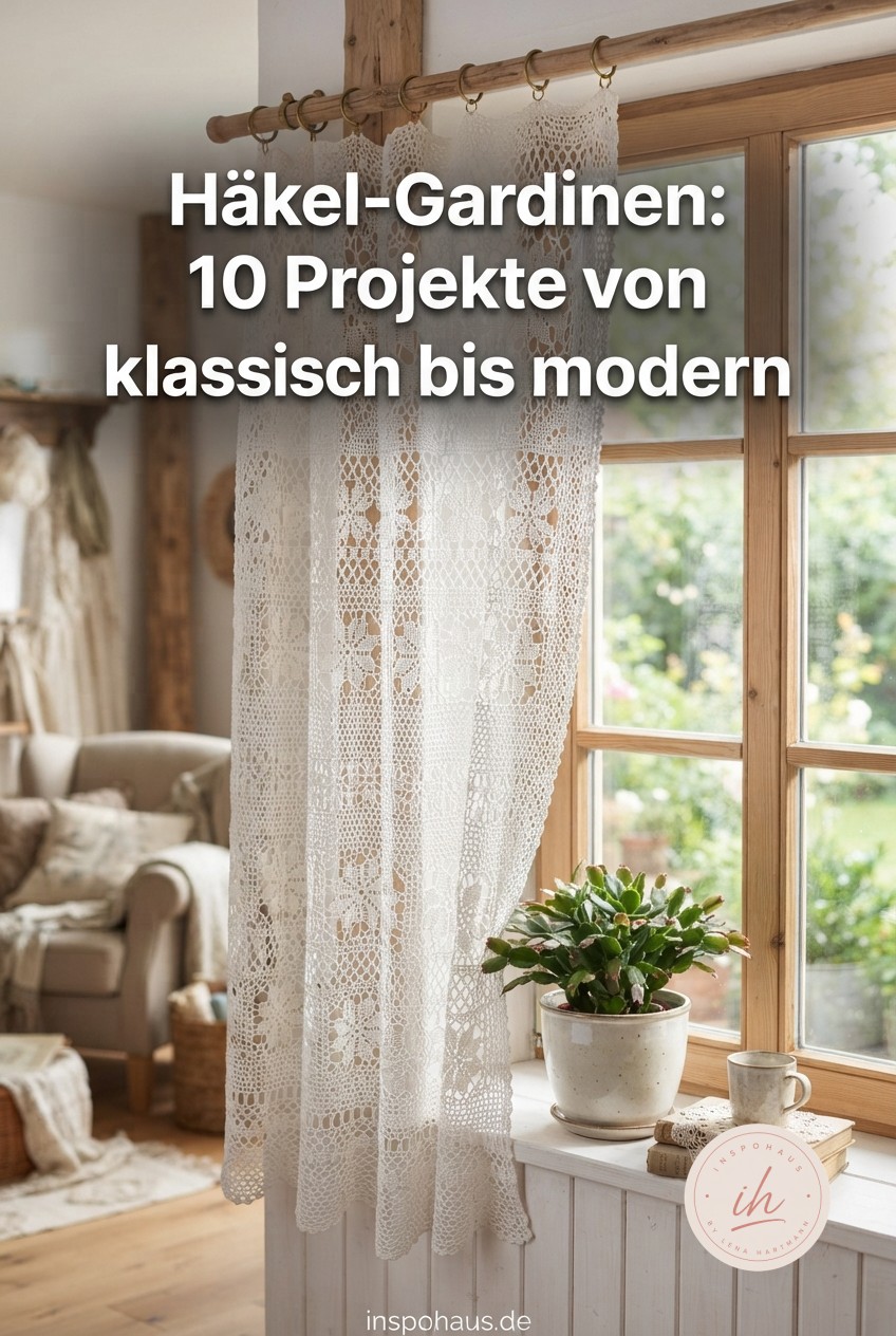 Häkel-Gardinen: 10 Projekte von klassisch bis modern