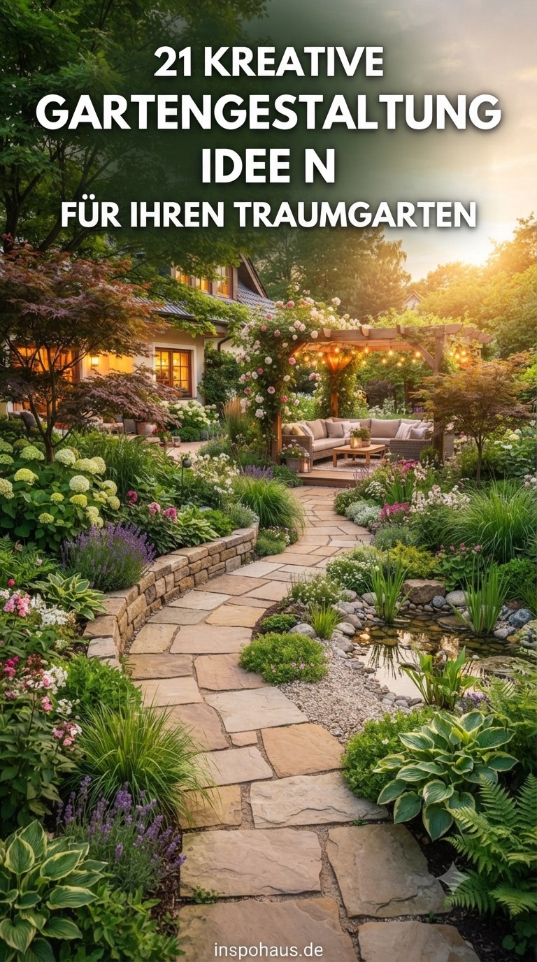 21 Kreative Gartengestaltung Ideen für Ihren Traumgarten