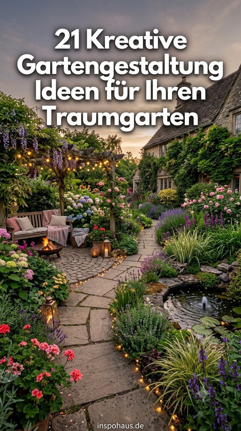 21 Kreative Gartengestaltung Ideen für Ihren Traumgarten