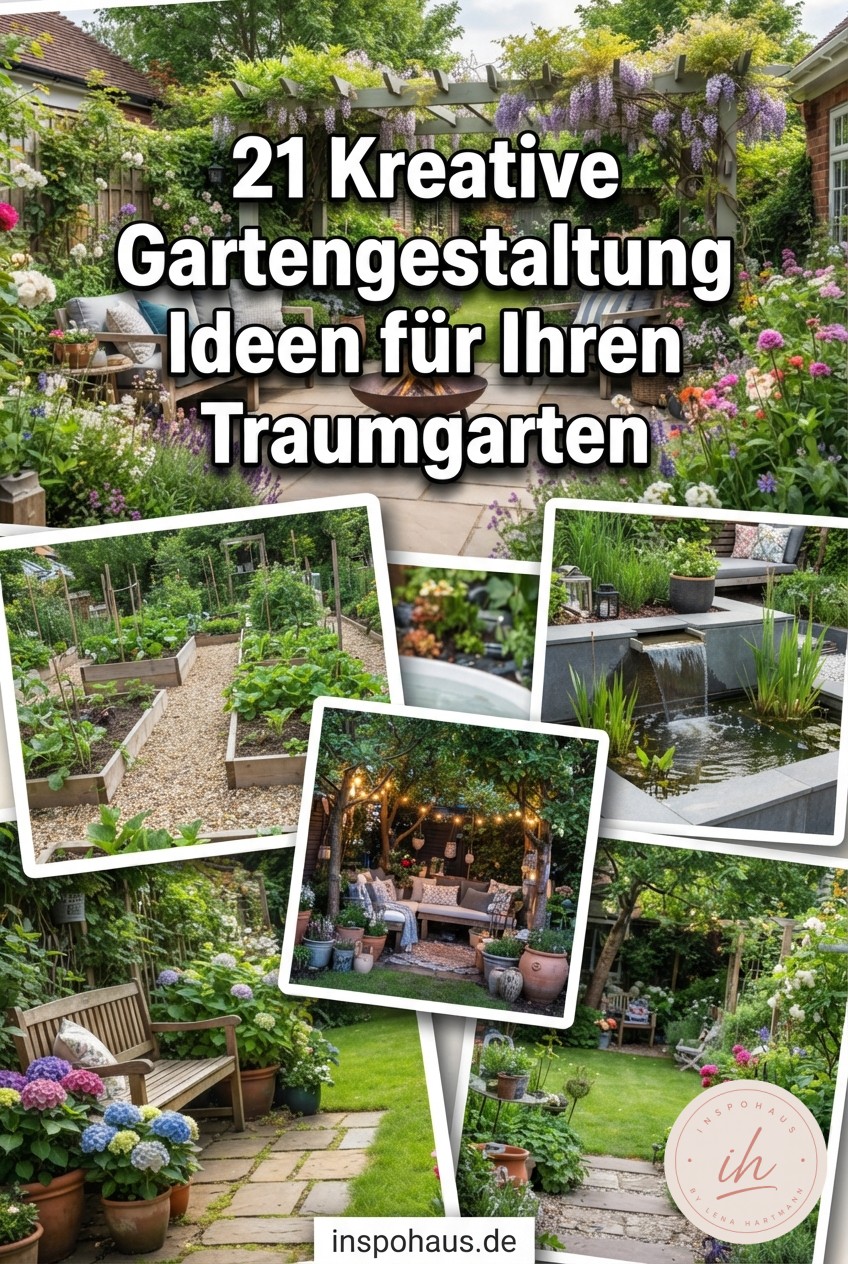 21 Kreative Gartengestaltung Ideen für Ihren Traumgarten