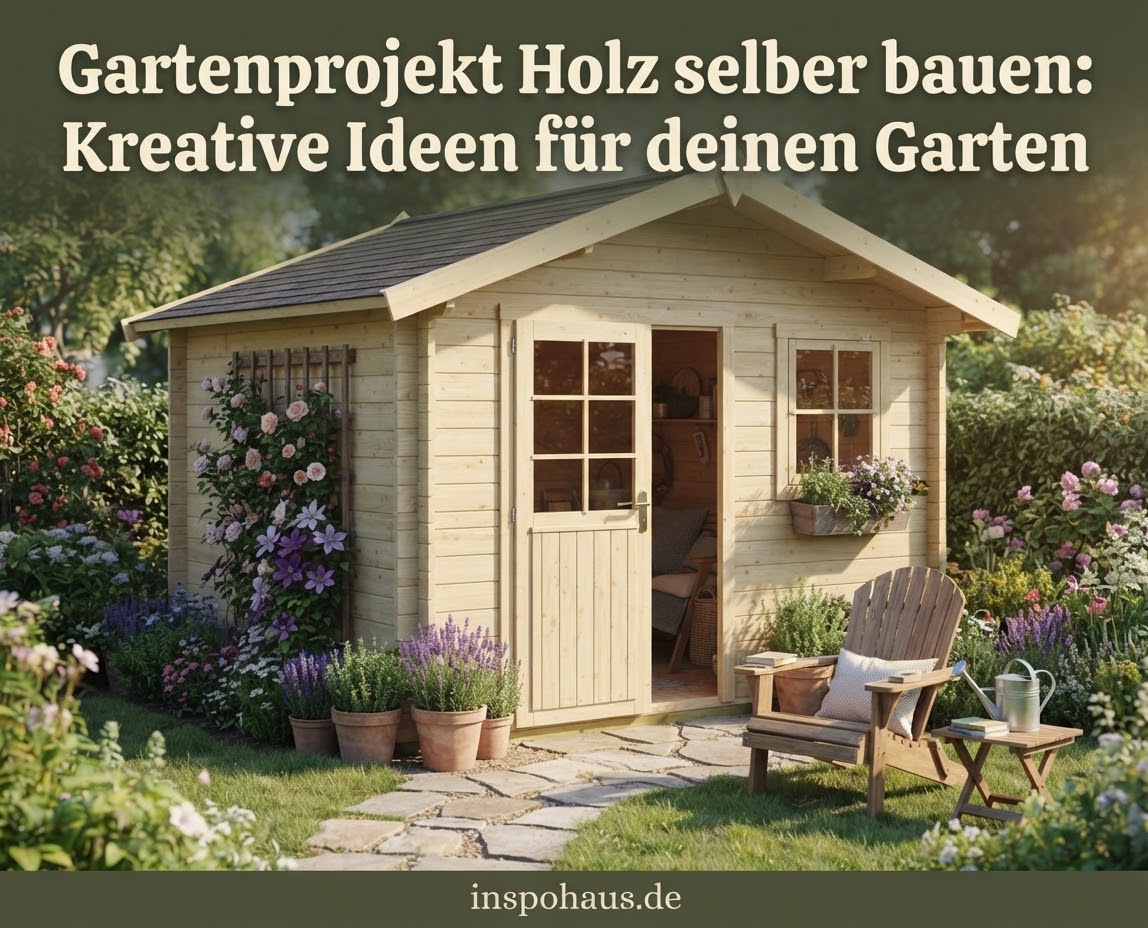 Gartenprojekt Holz selber bauen: Kreative Ideen für deinen Garten