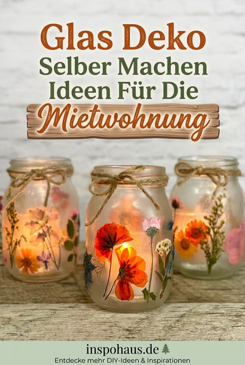 Glas Deko Selber Machen Ideen Für Die Mietwohnung