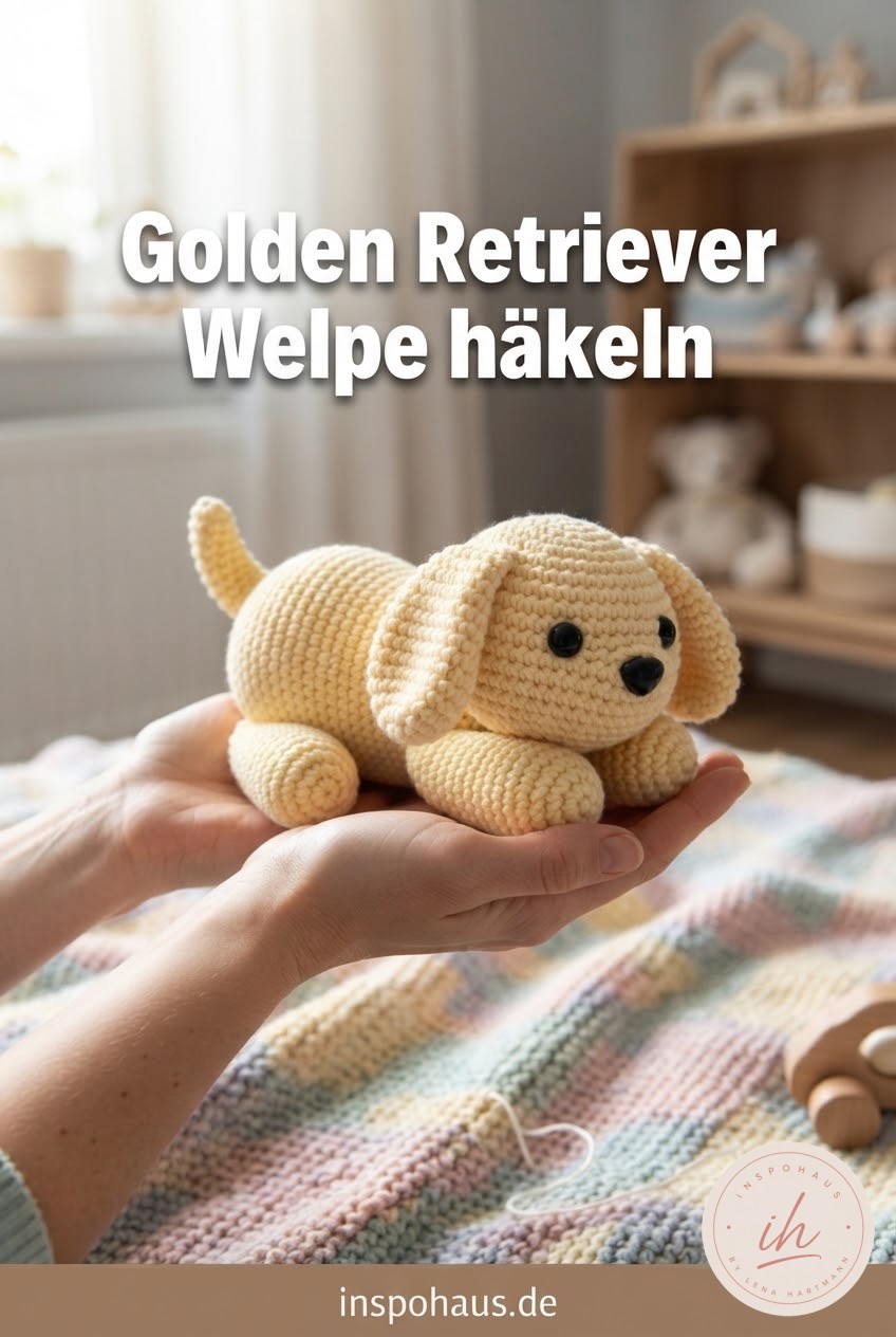 Golden Retriever Welpe häkeln