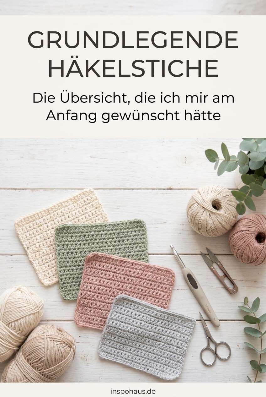 Grundlegende Häkelstiche - Die Übersicht, Die Ich Mir Am
