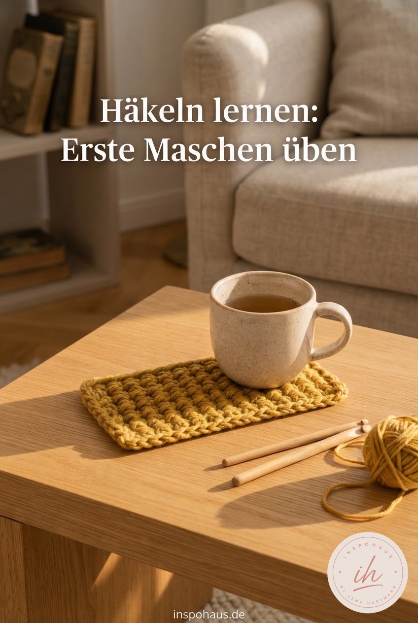 Häkeln lernen: Erste Maschen üben