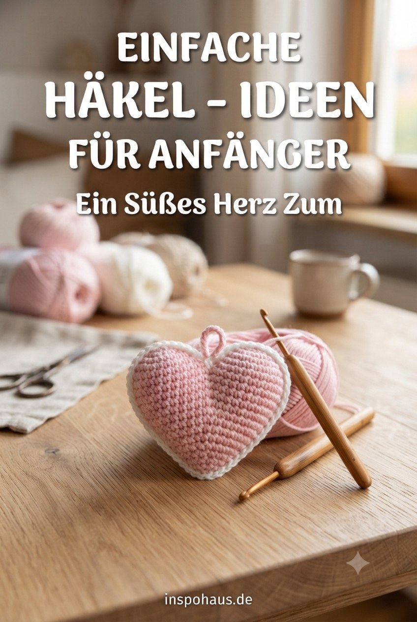 Einfache Häkel - Ideen Für Anfänger - Ein Süßes Herz Zum