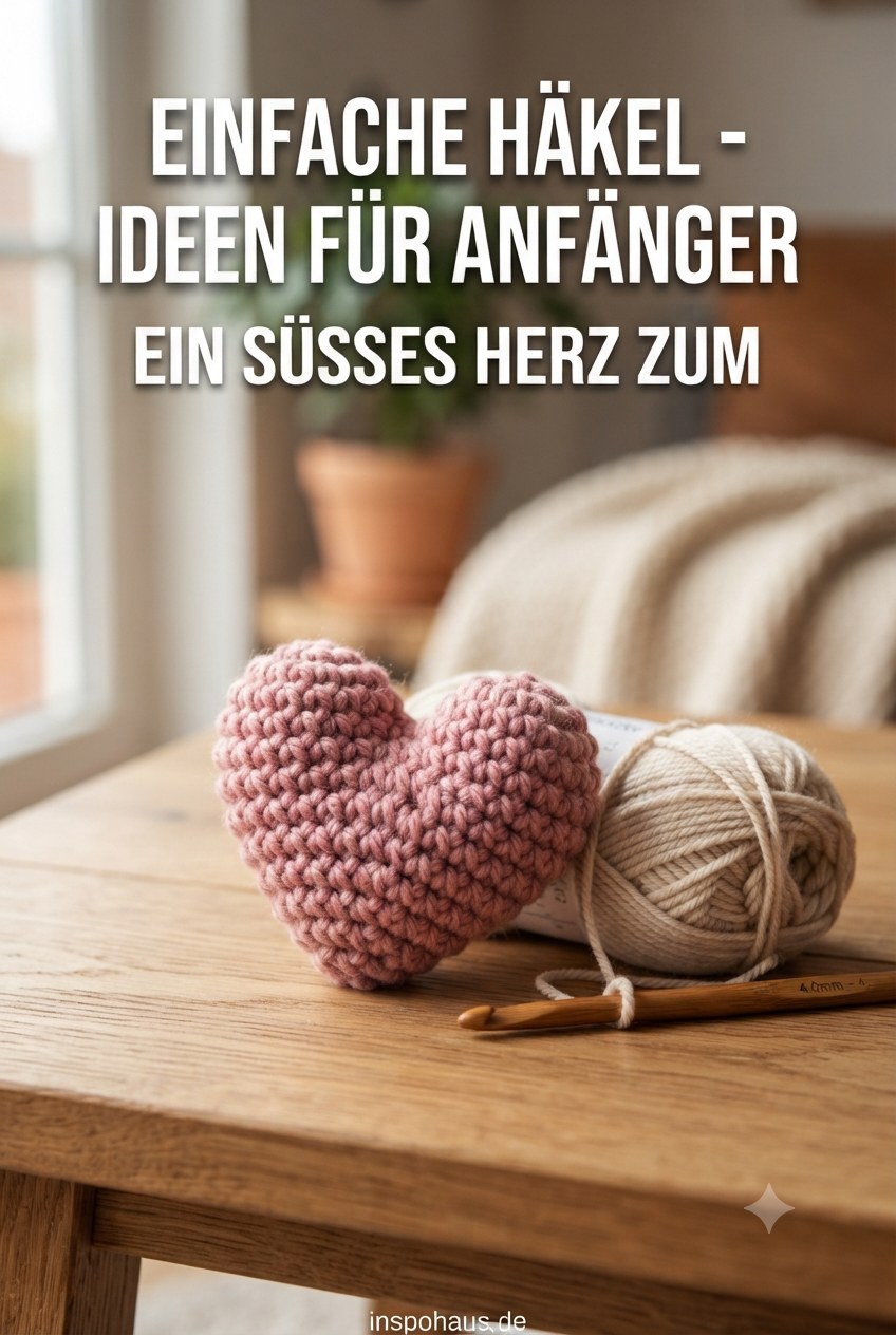 Einfache Häkel - Ideen Für Anfänger - Ein Süßes Herz Zum