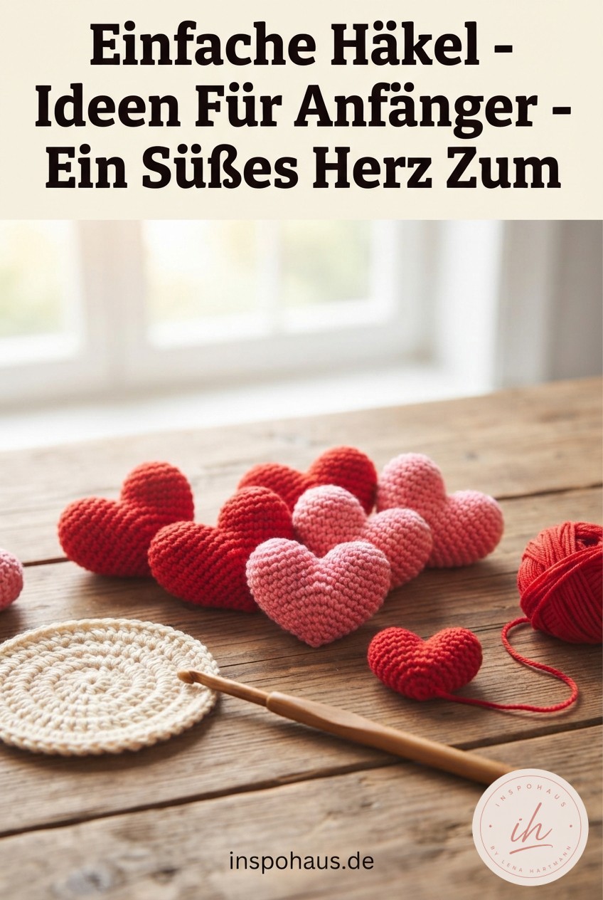 Einfache Häkel - Ideen Für Anfänger - Ein Süßes Herz Zum