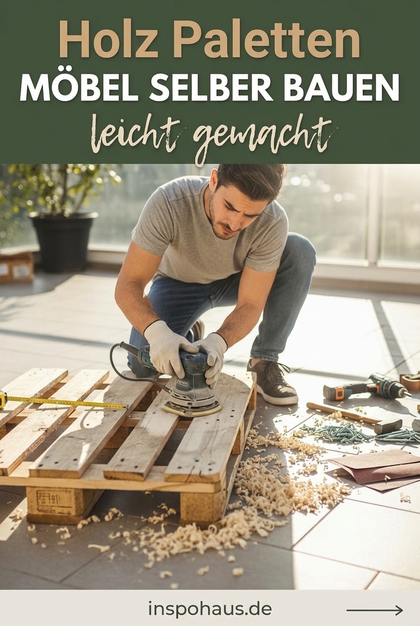 Holz Paletten Möbel selber bauen leicht gemacht