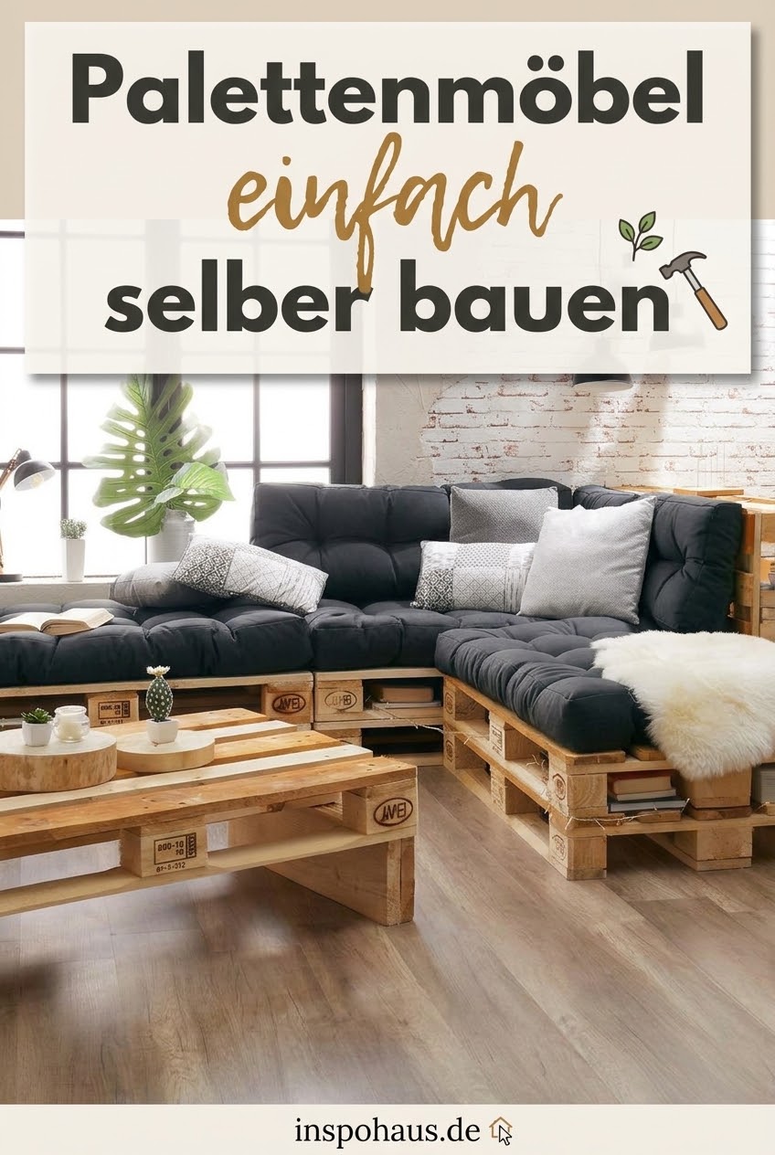 Palettenmöbel einfach selber bauen