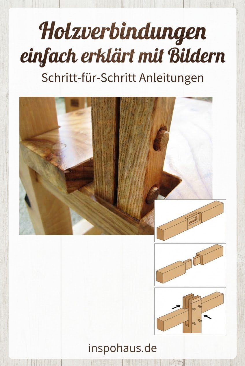 Holzverbindungen einfach erklärt mit Bildern