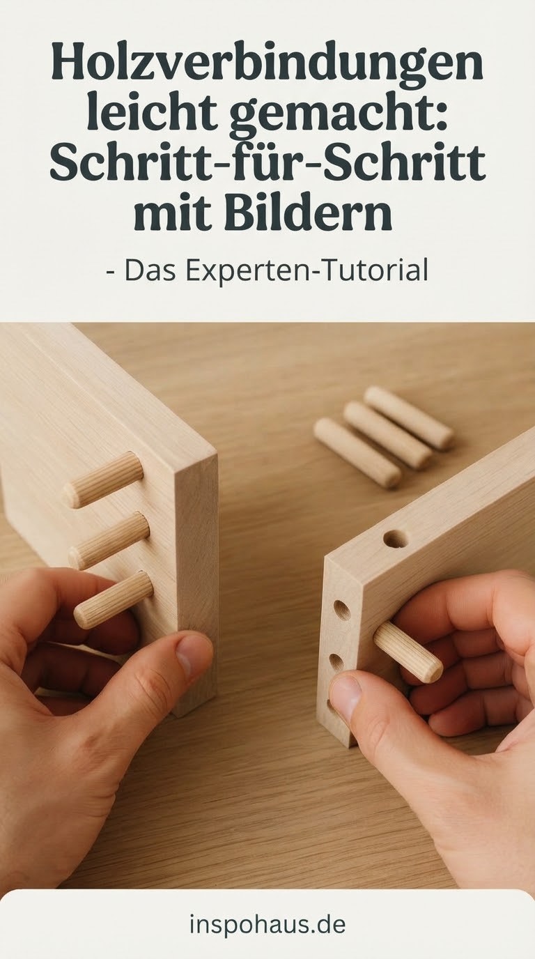 Holzverbindungen leicht gemacht: Schritt-für-Schritt mit Bildern