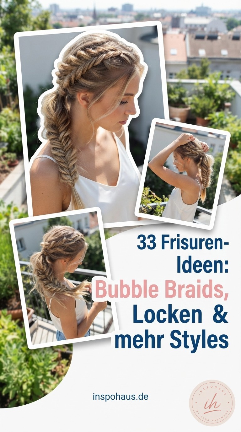 33 Frisuren-Ideen: Bubble Braids, Locken & mehr Styles