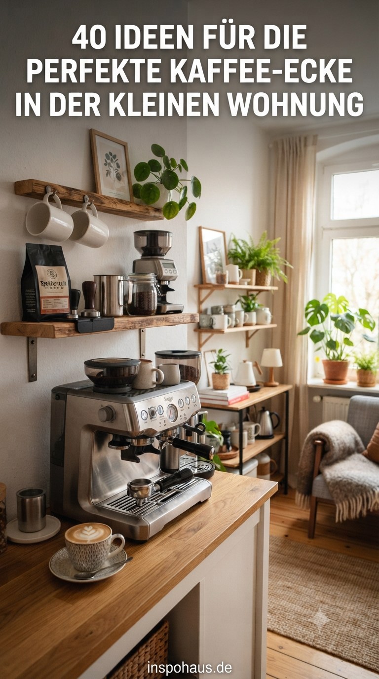 40 Ideen Für Die Perfekte Kaffee-Ecke In Der Kleinen Wohnung