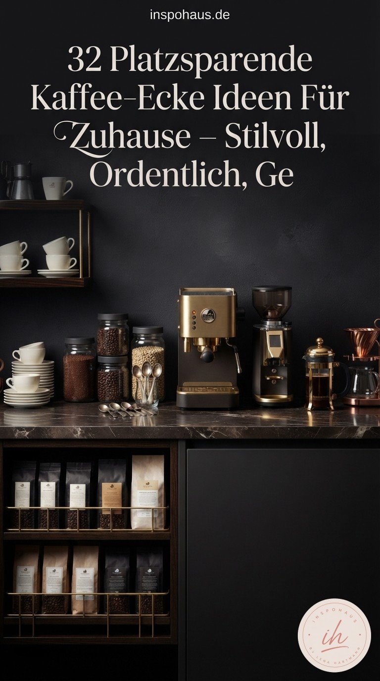 32 Platzsparende Kaffee-Ecke Ideen Für Zuhause – Stilvoll, Ordentlich, Gemütlich