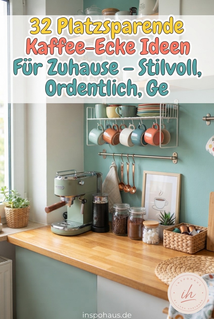 32 Platzsparende Kaffee-Ecke Ideen Für Zuhause – Stilvoll, Ordentlich, Gemütlich