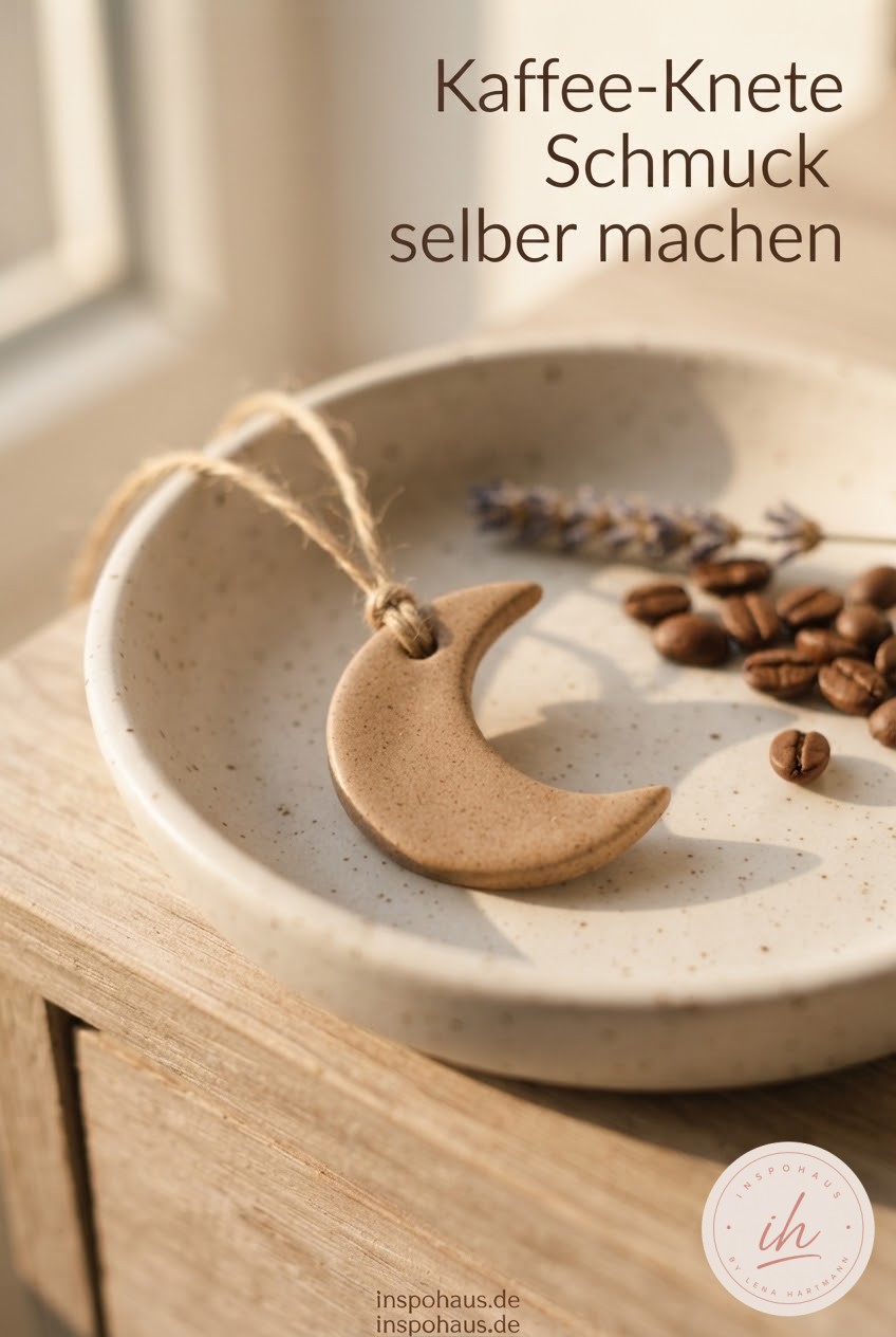 Kaffee-Knete Schmuck selber machen