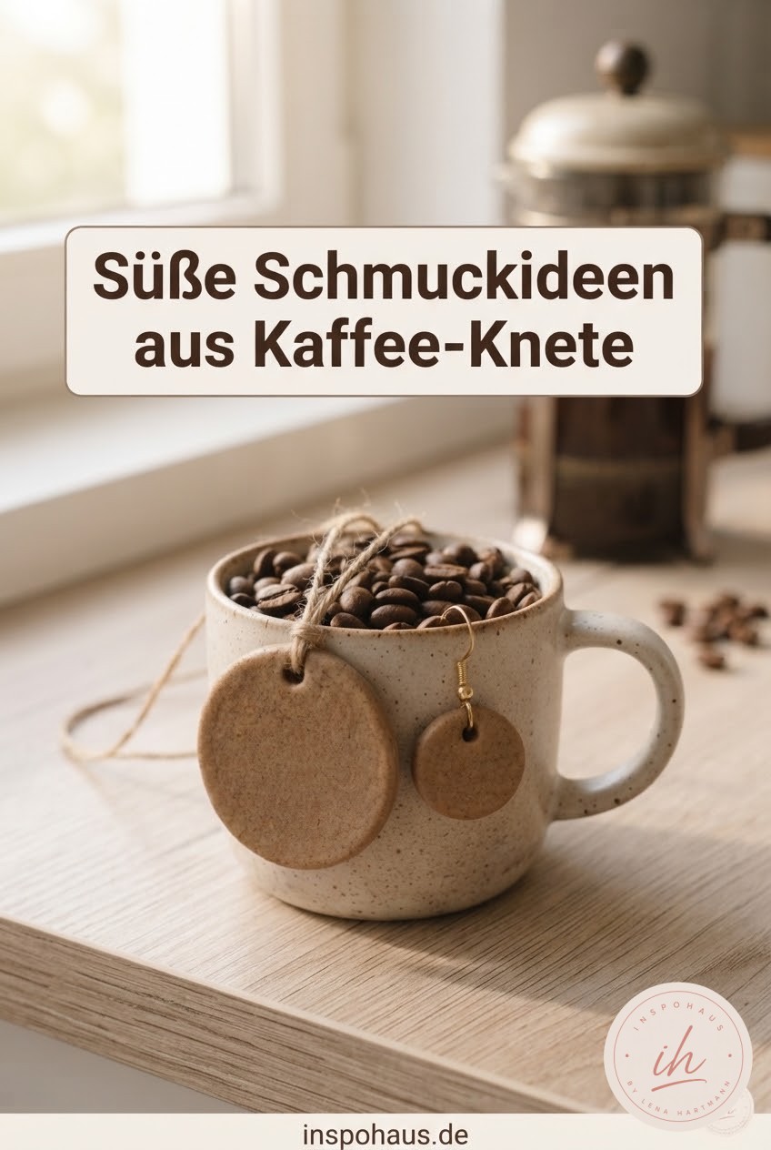 Süße Schmuckideen aus Kaffee-Knete